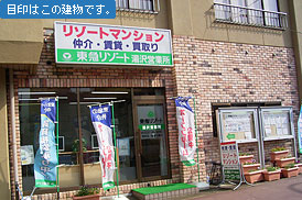 目印はこの建物です。