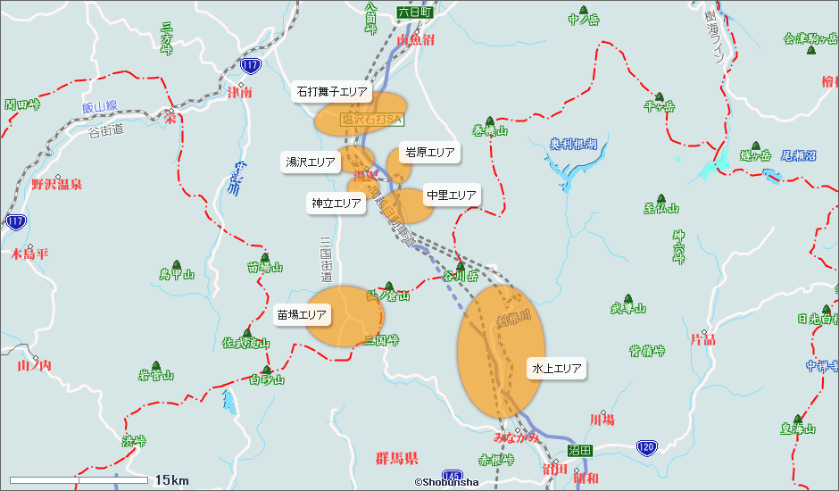 湯沢エリア