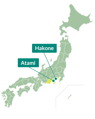 Hot spring Resort Map