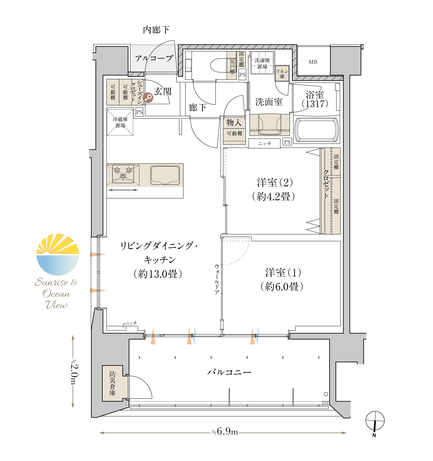 Aタイプ間取り_通常