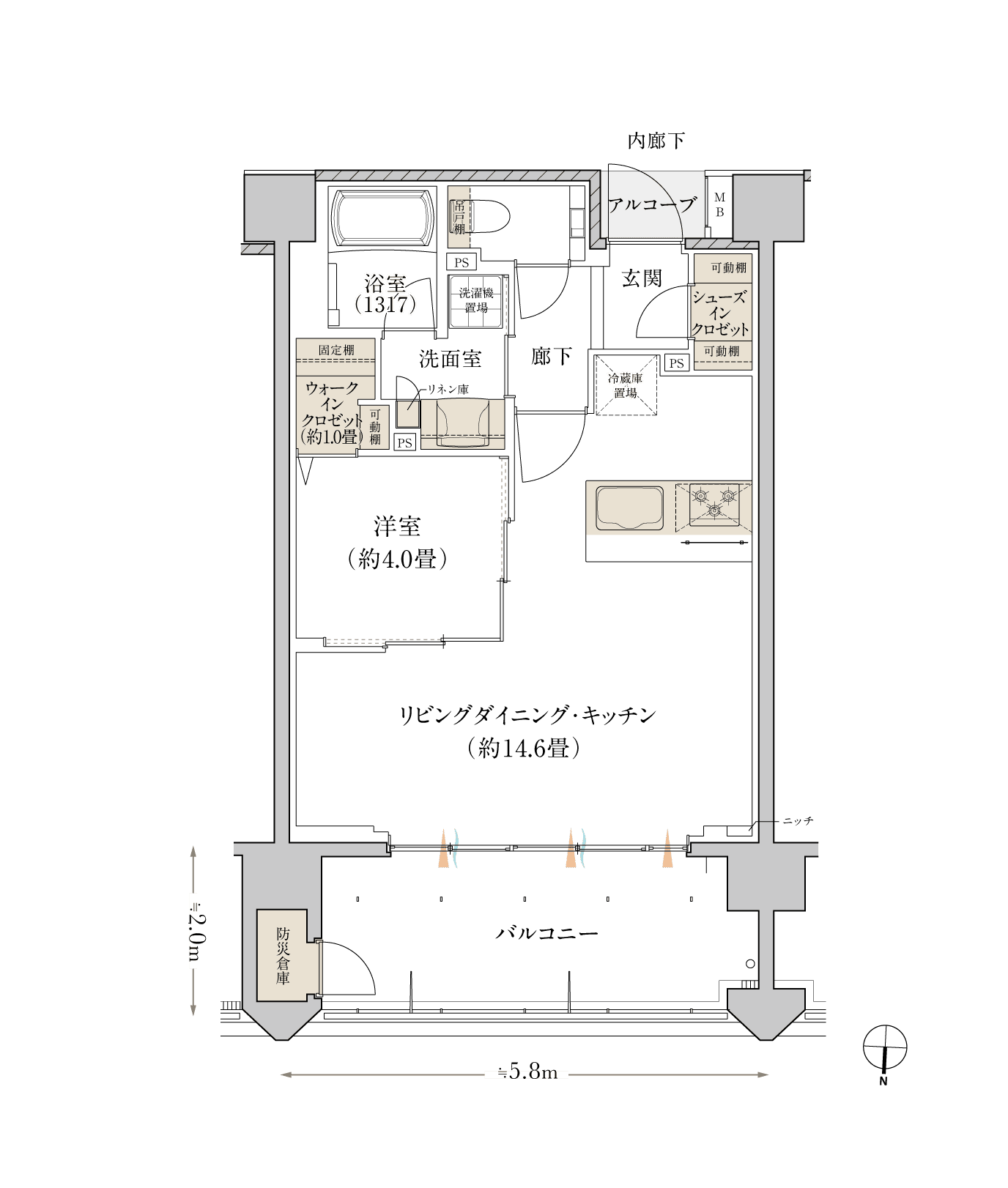 Bタイプ間取り_menu1