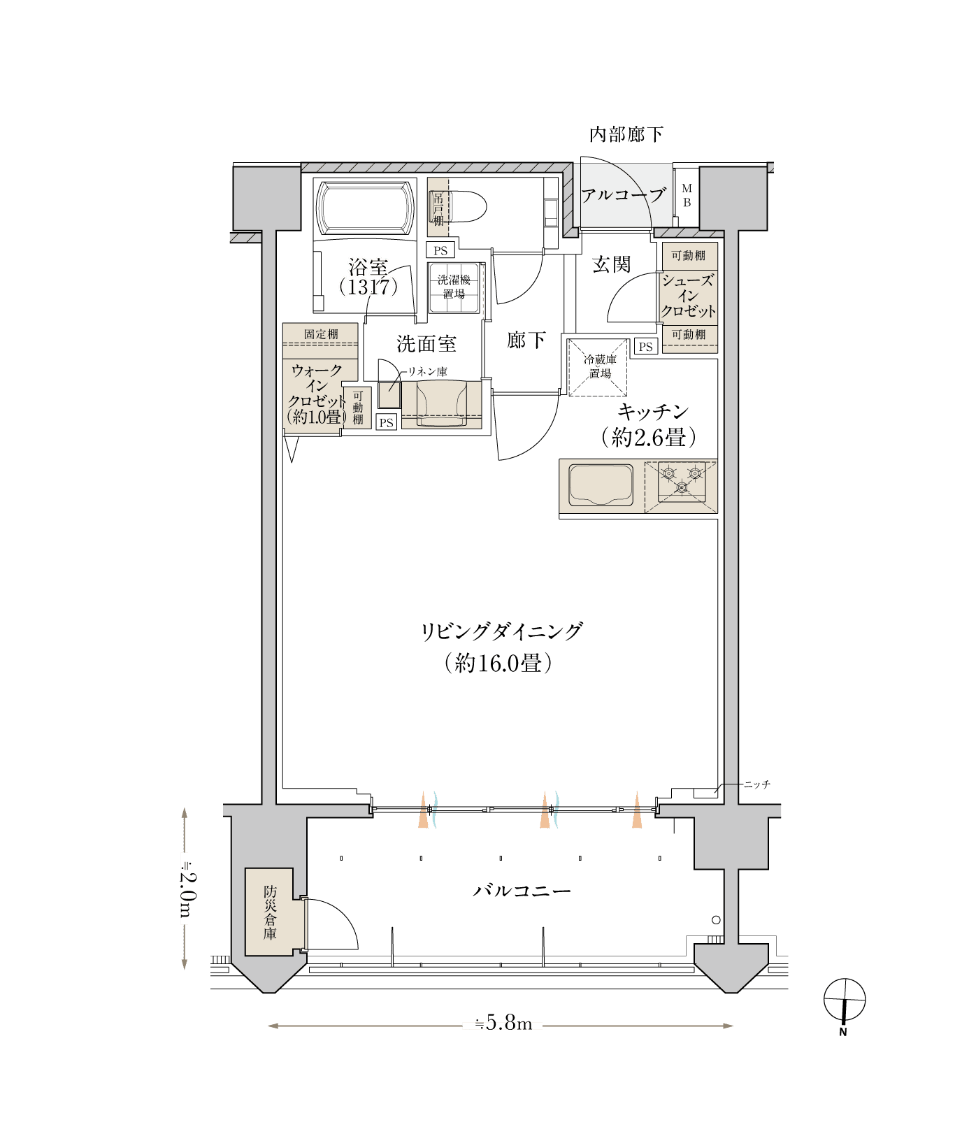 Bタイプ間取り_menu2