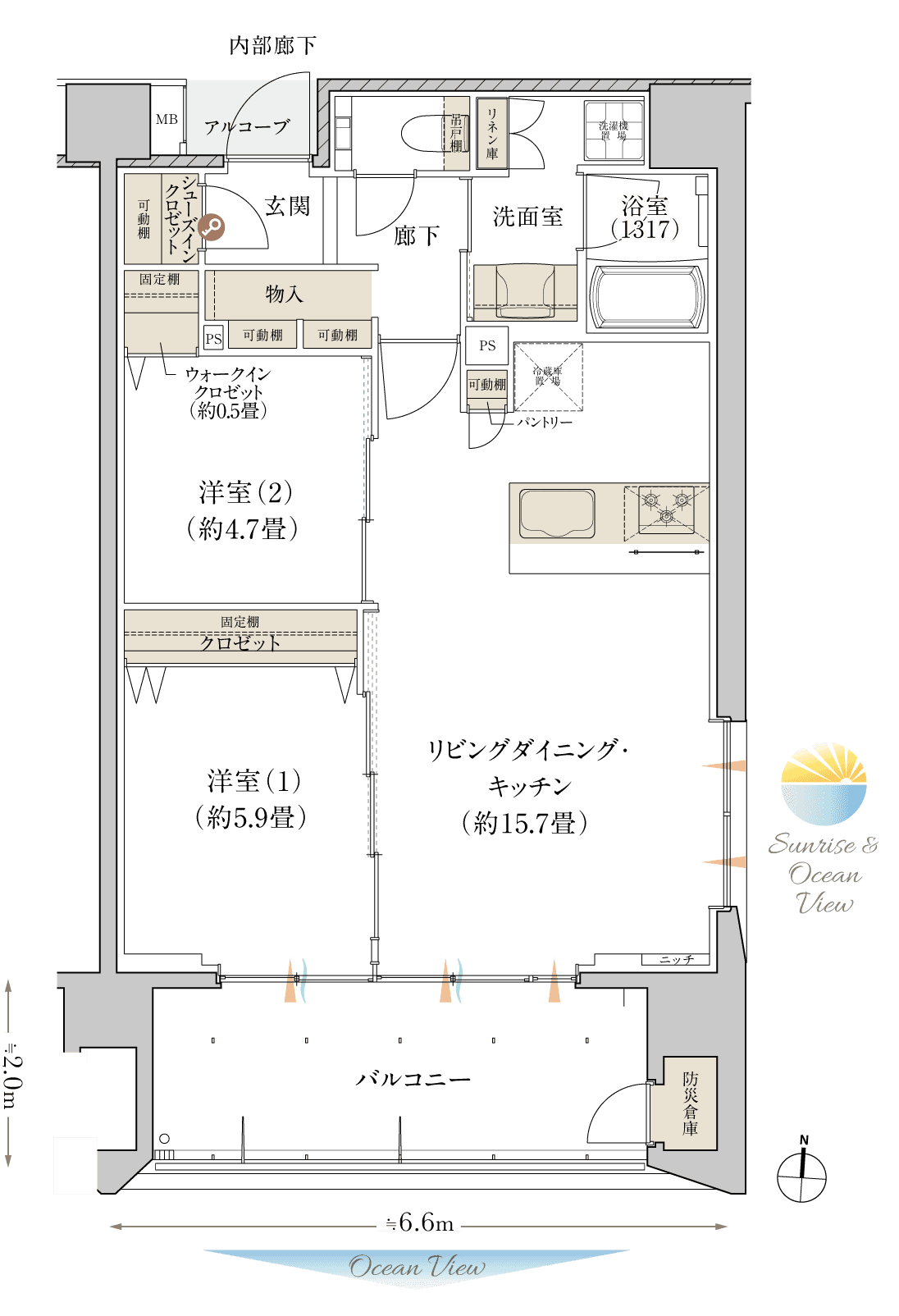 Hタイプ間取り_menu2