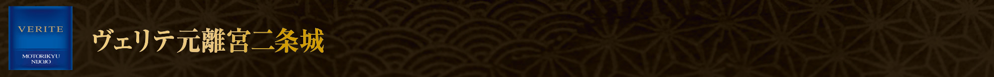 ヴェリテ元離宮二条城 | 南海不動産