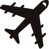 飛行機のアイコン