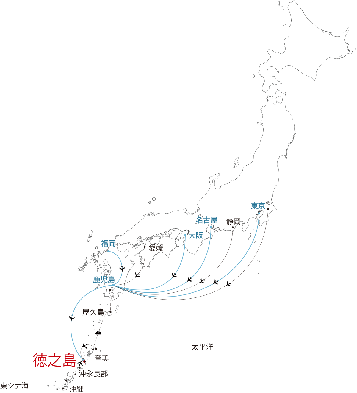 日本地図