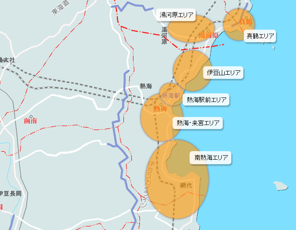 マンションを地図で探す 熱海 湯河原リゾート マンションを地図で探す 熱海 湯河原リゾート